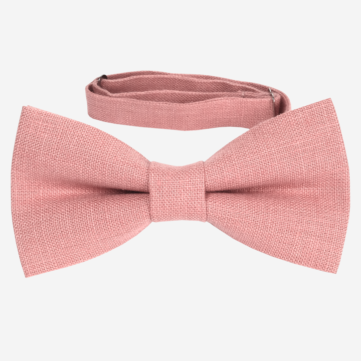 Classic Sage green linen bow tie