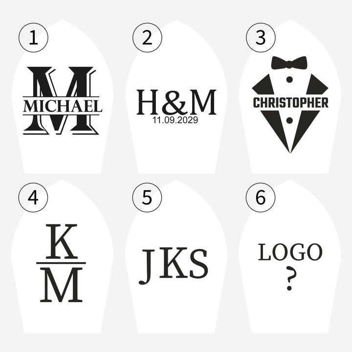 Adult Rustic Brown Y - Back Personalized Suspenders - Hemmitie