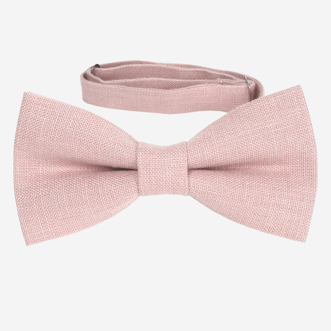 Classic Sage green linen bow tie