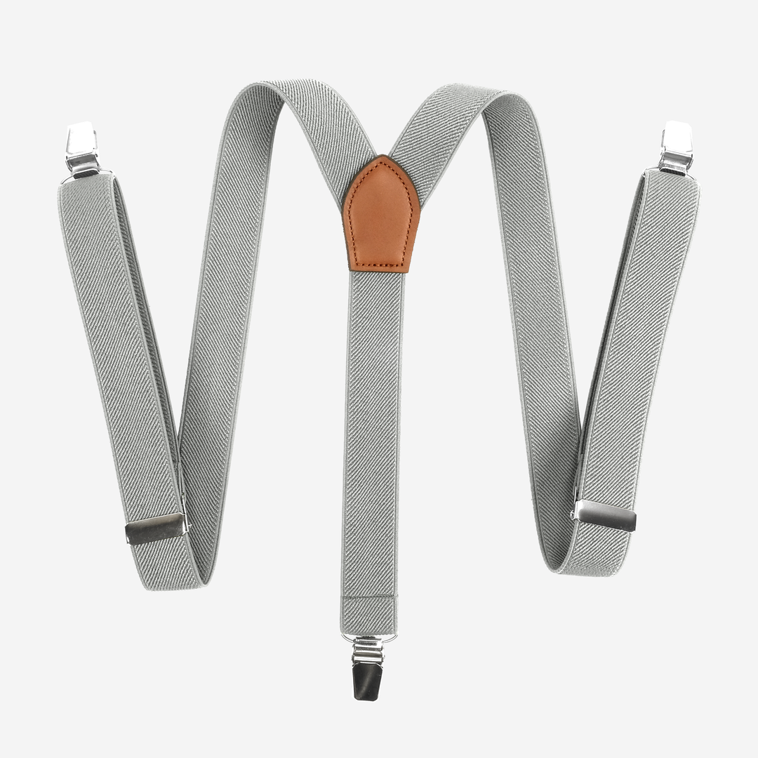 Elastic Sage Green Suspenders