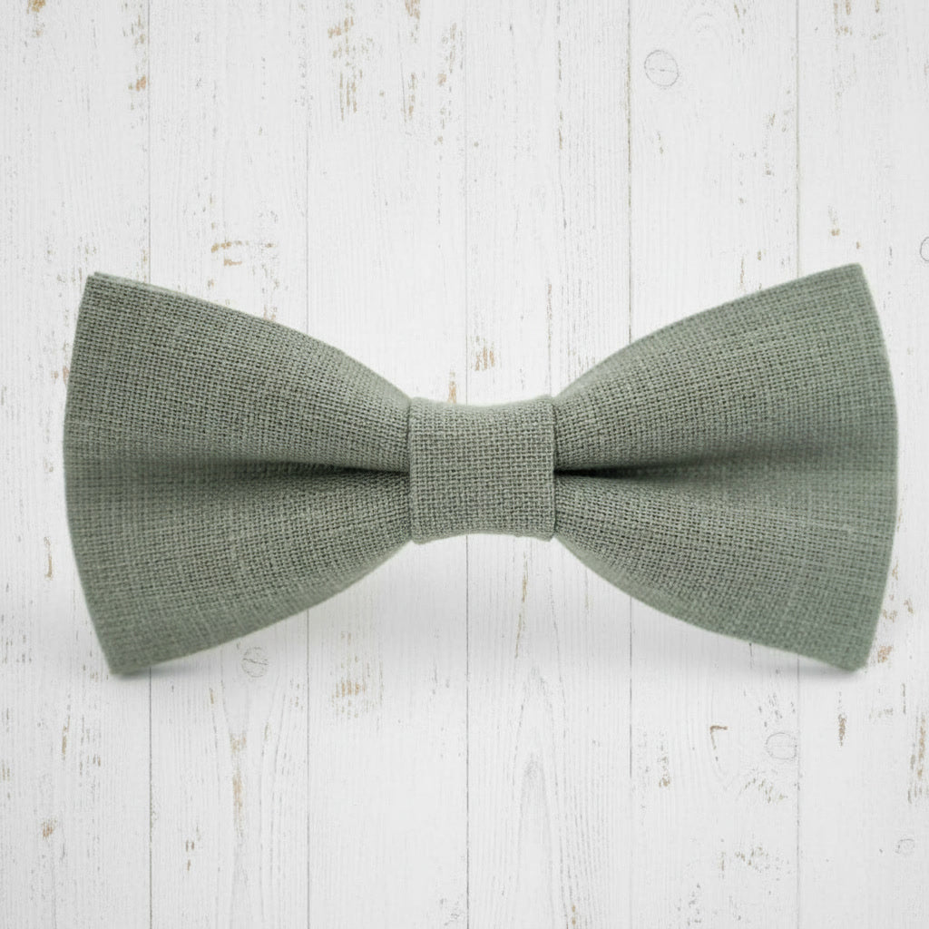 Terracotta Suspenders & Multi-Color Bow Tie Set